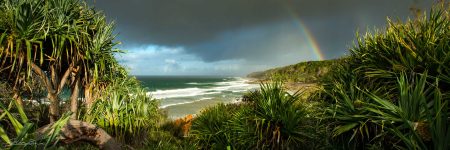coolum bay rainbow