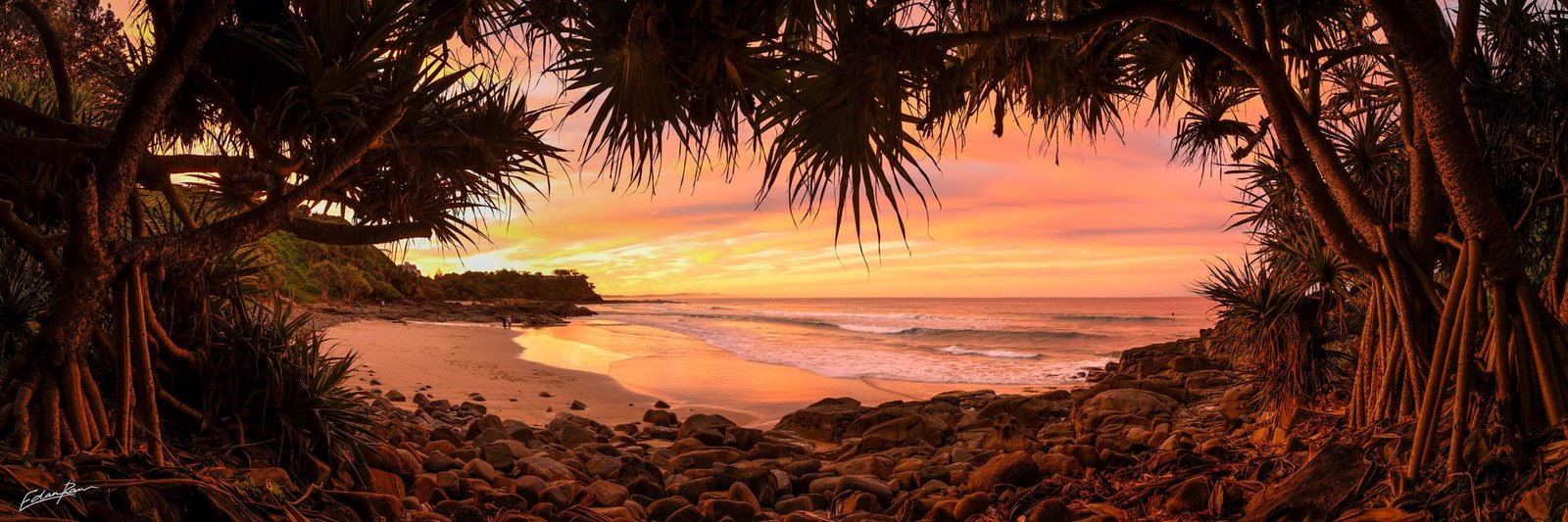 coolum bay landscape photograph