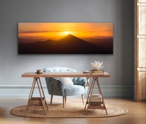 mount Cooroy Aerial Panorama